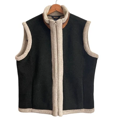 Woolrich Womens Cozy Sherpa Fleece Vest Size XL Outdoor Gorpcore Cabincore - Image 1 of 4