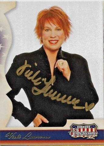 Vicki Lawrence Signed Autographed 2008 Donruss Americana II Card Actress Singer Cover