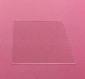 SWI Borofloat Glasfenster 50x50x0,7 mm mit doppelseitig poliert, Preis per PC - Bild 1 von 6