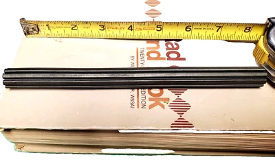 Varilla de ferrita 8x5/8 pulgadas h1000 buena para aplicaciones de RF, estranguladores, baluns, etc. Foto 1 de 2