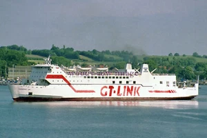 ap0384 - GT Link Ferry - Travemünde Link, Baujahr 1975 - Foto 6x4 - Bild 1 von 1