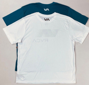 Men's RVCA Dri-Release Blur Logo Sport Tee T-Shirt