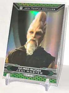 2015 Star Wars Chrome Jedi vs Sith Barriss Offee Gold Parallel Card 14-J (26/50) - Picture 1 of 2