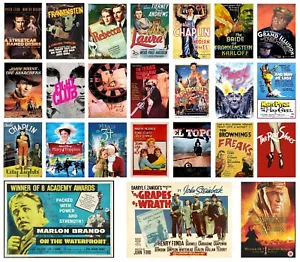 CLASSIC CULT FILM MOVIES Poster Options A4 A3 Print BUY 1 GET 2 FREE - Picture 1 of 63