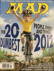 MAD MAGAZINE (FEBRUARY 2013) LANCE Armstrong - Imagen 1 de 1