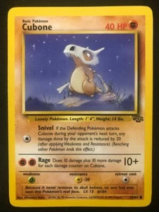 Pokemon 50/64 Cubone Jungle NM - Picture 1 of 2