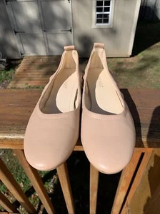 NINE WEST CREMEFARBENE LEDER-FLATS GRÖSSE 7 - Bild 1 von 12