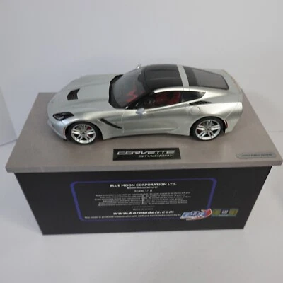 Hoja Corvette C7 Stingray plateada escala 1/18 BLM1812B BBR limitada 027/150 resina Foto 1 de 4