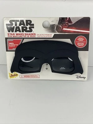 Star Wars Darth Vader Lil Characters Costume Party Sunglasses Sun-Staches.  (L4) - Image 1 of 4