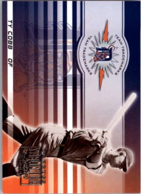 Donruss Signature Team Trademarks #38 Ty Cobb Tigers/500 2003 - casi nuevo-como nuevo Foto 1 de 2