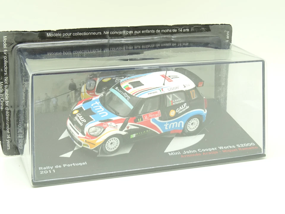IXO Press 1/43 - Mini John Cooper Works S2000 Rally Portugal 2011 - Image 1 of 1