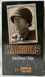 Warriors: General Patton Biography VHS Time Life Video WWII * NEW AND SEALED* - Picture 1 of 6