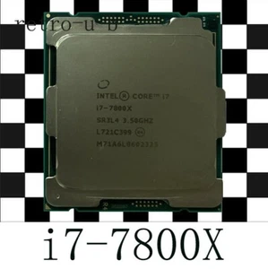 Intel Core i7-7800X SR3L4 3.50GHz 6-Core 8.25MB LGA-2066 CPU Processor - Picture 1 of 1