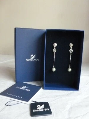 New long crystal earrings Swarovski Orecchini Swarovski Nuovi cristalli - Immagine 1 di 4