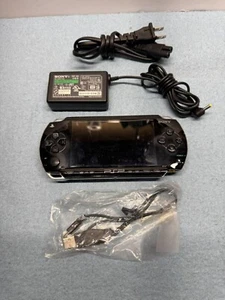 Sony PSP-1000 Black Console W/ Accessories & Box No Battery Japanese READ!!! - Picture 1 of 19