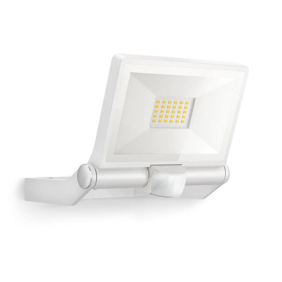 STEINEL LED Sensoraußenwandstrahler XLED One 23 5w Alu WEISS