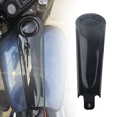 For 86-07 Harley Ultra Electra Street Road Glide Vivid Black Dash Fuel Console - Image 1 of 4