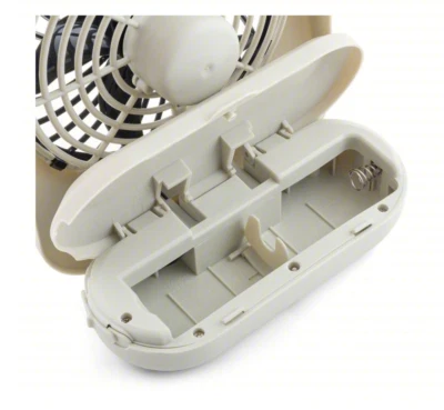 Ventilador de mesa TREVA/O2COOL FD05004: lâmina de 5 polegadas, não oscilante, 2 velocidades, BATERIA 2D - Imagem 1 de 4