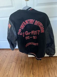 Vintage 2nd Infantry Division Warriors Korea Jacket - Picture 1 of 5