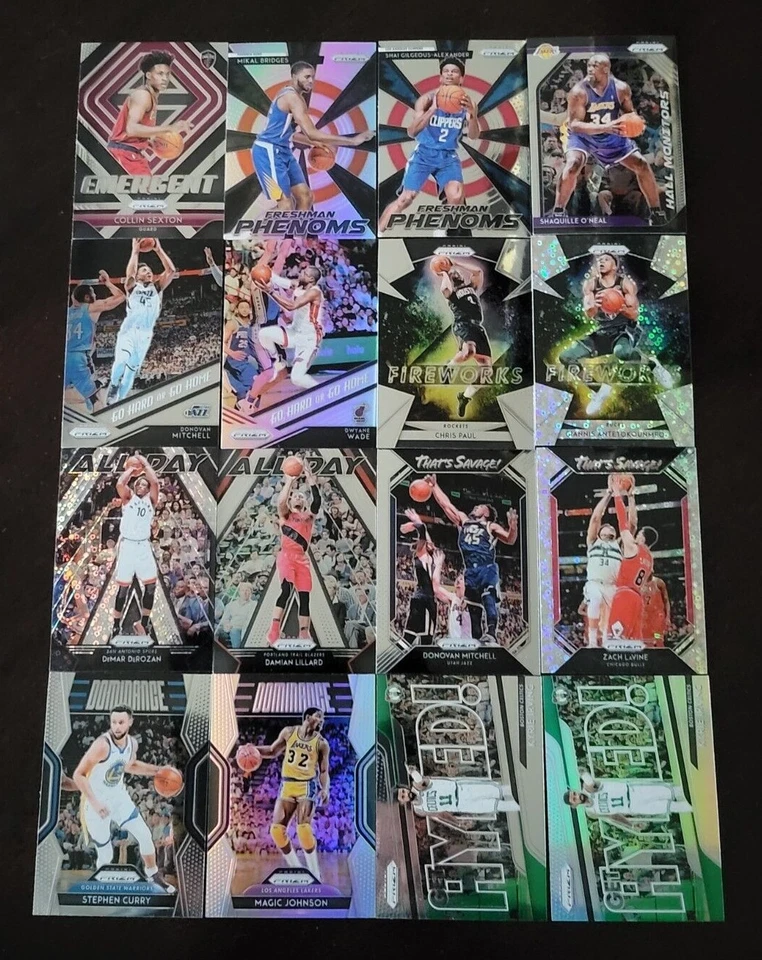 2018-19 Prizm Basketball INSERTS with Green and Silver Prizms You Pick the Card - Image 1 of 1