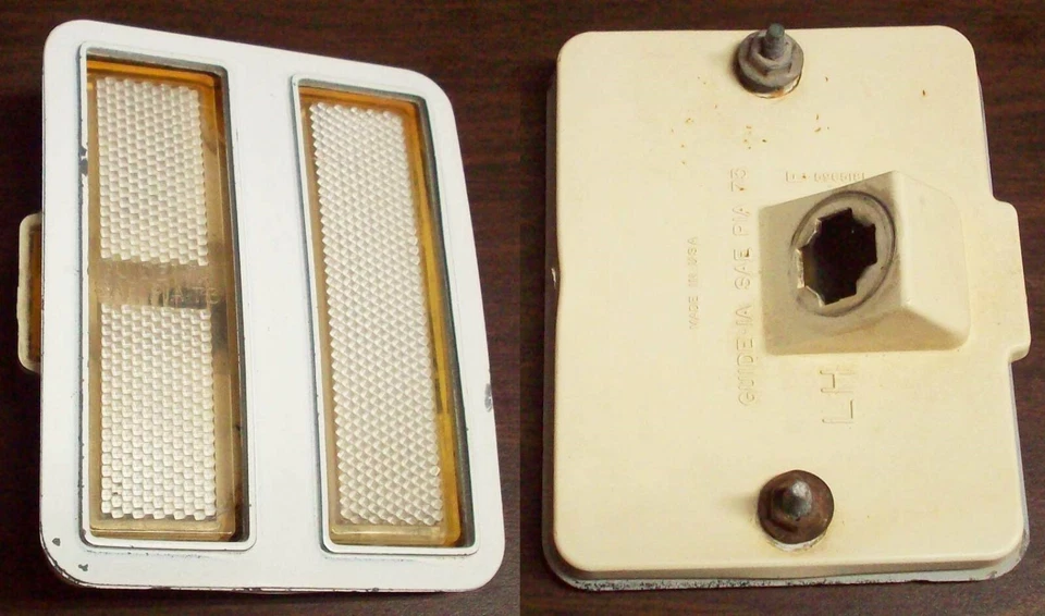 1973 1974 1975 1976 1977 Chevrolet Chevelle / Malibu левый передний боковой маркер - Изображение 1 из 1