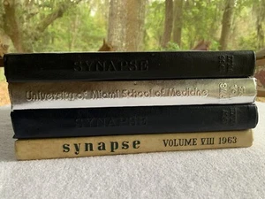 SYNAPSE YEARBOOKS University Miami School Medicine FLORIDA 1963 1966 1967 1978 - Bild 1 von 11