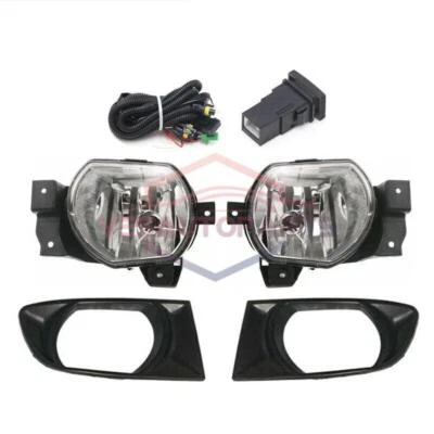 Front Bumper Fog Light lamp & cover w/Wiring Switch For Kia Rio RS 2002-2005 - Изображение 1 из 4