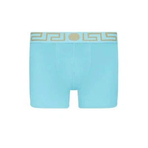 VERSACE GRECA BORDER, TRUNK, Splash (Blue), SZ 5(MEDIUM) New, Authentic - Picture 1 of 14