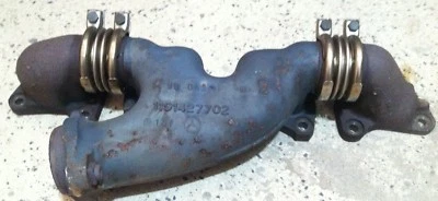 1994-1999 MERCEDES-BENZ S420 W140 ~ RIGHT SIDE EXHAUST MANIFOLD ~ OEM PART - Image 1 of 2