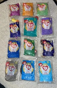 De colección Teenie Beanie Babies 1993 First Twelve con licencia para McDonalds-Nuevo - Imagen 1 de 2