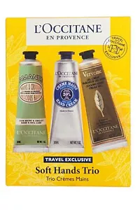 L'Occitane en Provence Soft Hands Trio Set Hand Cream 3 x 30ml Almond, Shea - Picture 1 of 10