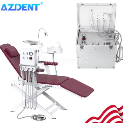 Unidad de entrega dental portátil Sistema de succión del compresor de aire/silla Foto 1 de 4