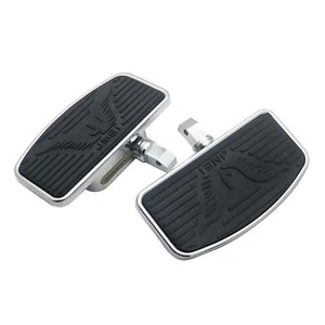Motorcycle Floorboards Rear Passenger Footpegs Running Board Pedals for VTX1300 - Picture 1 of 5