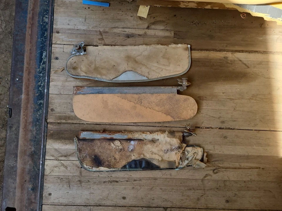 Viseira solar 1955 1956 1957 Chevrolet Bel Air 150 210 Wagon Nomad (3) - Imagem 1 de 4