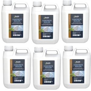 Bostik Betonbodenversiegelung 5L Wasserbasis schnelltrocknend staubdicht 6er Pack NEU - Bild 1 von 4