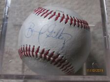 Bernard Gilkey St Louis Cardinals Autographed Baseball Encased in plasticÂ