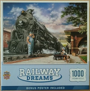 Masterpieces 1000 PC Jigsaw Puzzle "Railway Dreams" - Picture 1 of 1