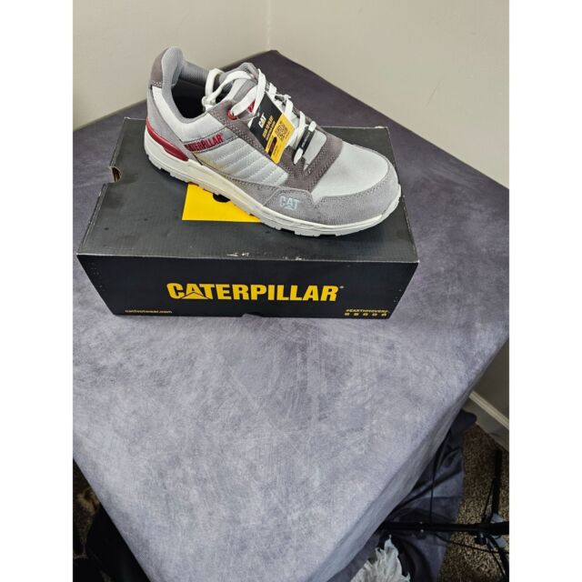 Bota industrial masculina impermeável com bico de aço da Caterpillar