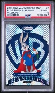 Bugs Bunny Superman 2024 Kakawow Warner Bros WB MashUps /599 PSA 10 GEM MINT - Picture 1 of 3