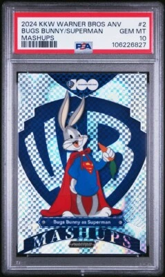 Bugs Bunny Superman 2024 Kakawow Warner Bros WB MashUps /599 PSA 10 GEM MINT - Image 1 of 3