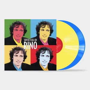 Rino Gaetano Sotto i Cieli di Rino Doppio Vinile Lp 180 Gr. Blu e Giallo Nuovo - Picture 1 of 1