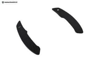 PALETTE CAMBIO AL VOLANTE 595 ABARTH PADDLE 500 CAMBIO MTA CARBONIO FT500-102 - Imagen 1 de 7