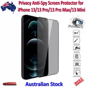 Protector de pantalla de vidrio templado antiespía para iPhone 13 Pro Max Mini - Imagen 1 de 2