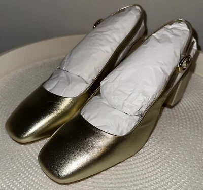 Zapatos de tacón Bernardo Alexia para mujer en oro champán - talla 7,5 M Foto 1 de 4