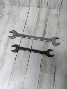 Vlchek Open End Wrenches Lot of 2 Made in USA W2830 W2225 15/16 7/8 25/32 11/16 - Picture 1 of 12