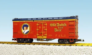 USA Trains G Scale U.S. REFRIGERATOR CAR R16435 Old Dutch Beer – Oxide/Wabash Bl - Picture 1 of 1