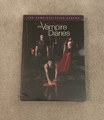 The Vampire Diaries The Complete Fifth Season DVD (2014) *Brand New, Sealed* - Image 1 of 3