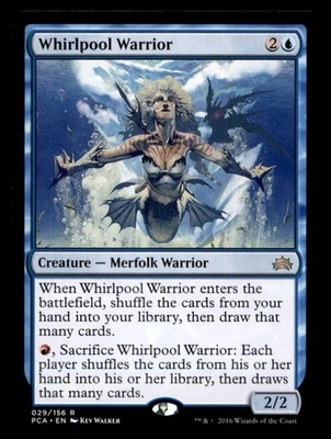 MTG Whirlpool Warrior LP Light Play Planechase Anthology - Image 1 of 2