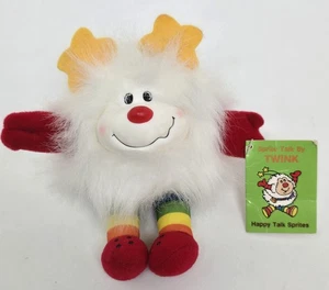 Vtg Rainbow Brite Twink Sprite White 7" Stuffed Plush 1983 Hallmark Taco Bell - Picture 1 of 9