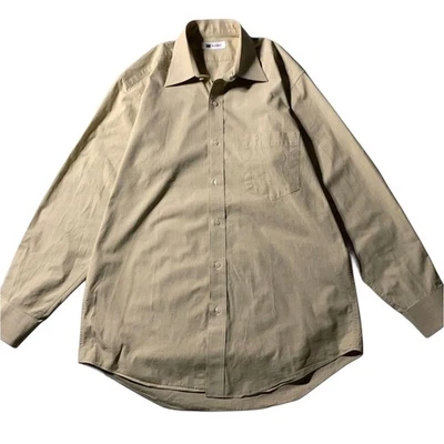 im product ISSEY MIYAKE Camisa Vintage Años 80 Manga Larga Beige Diseñador Japón Foto 1 de 4